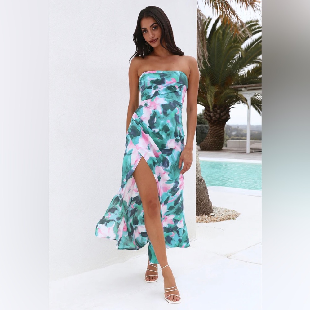 Tropical Day Maxi Dress